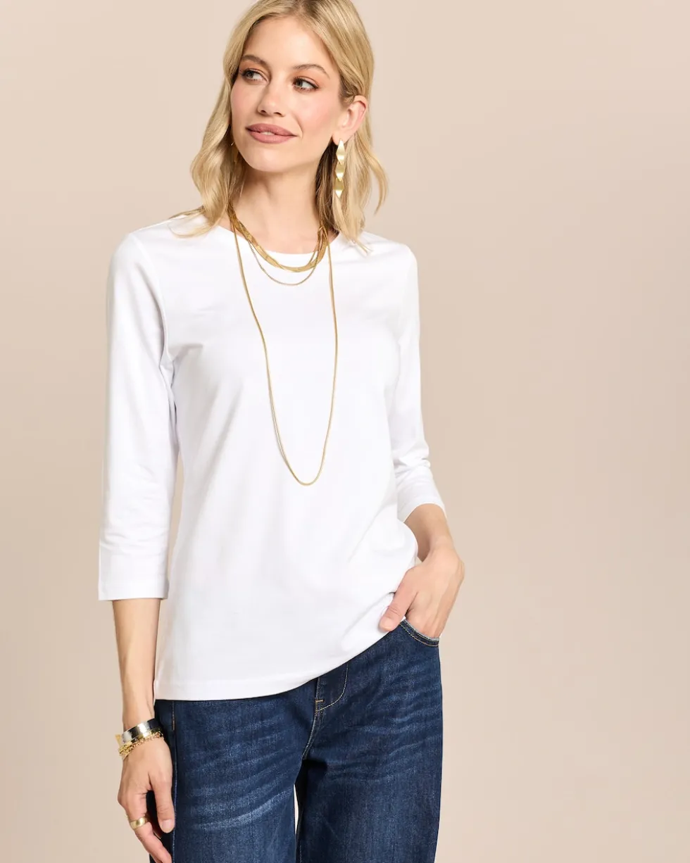 Shirt mit 3/4-Arm