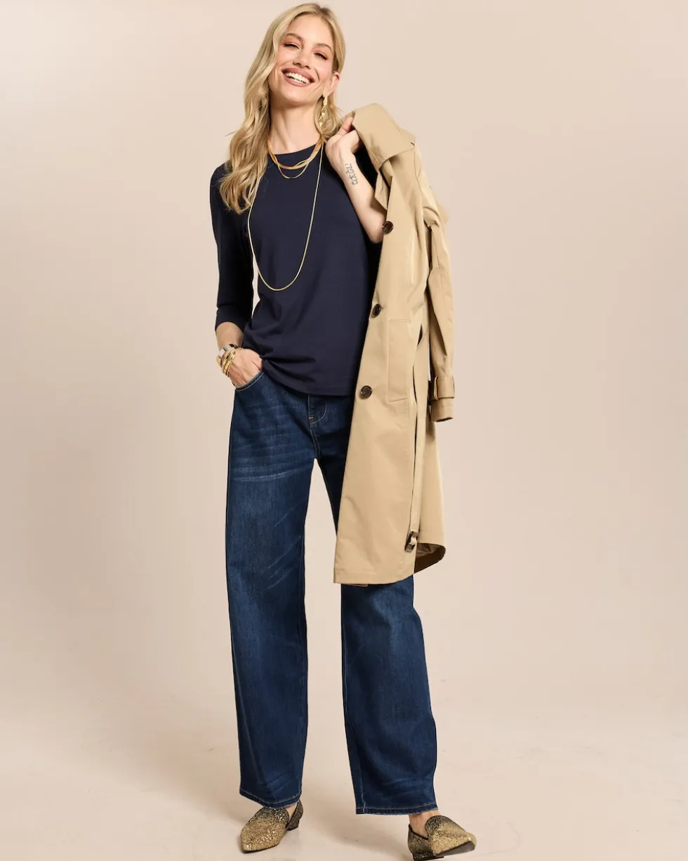 Shirt mit 3/4-Arm