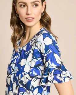 Shirt mit Blumendruck