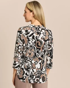 Shirt mit Blumendruck