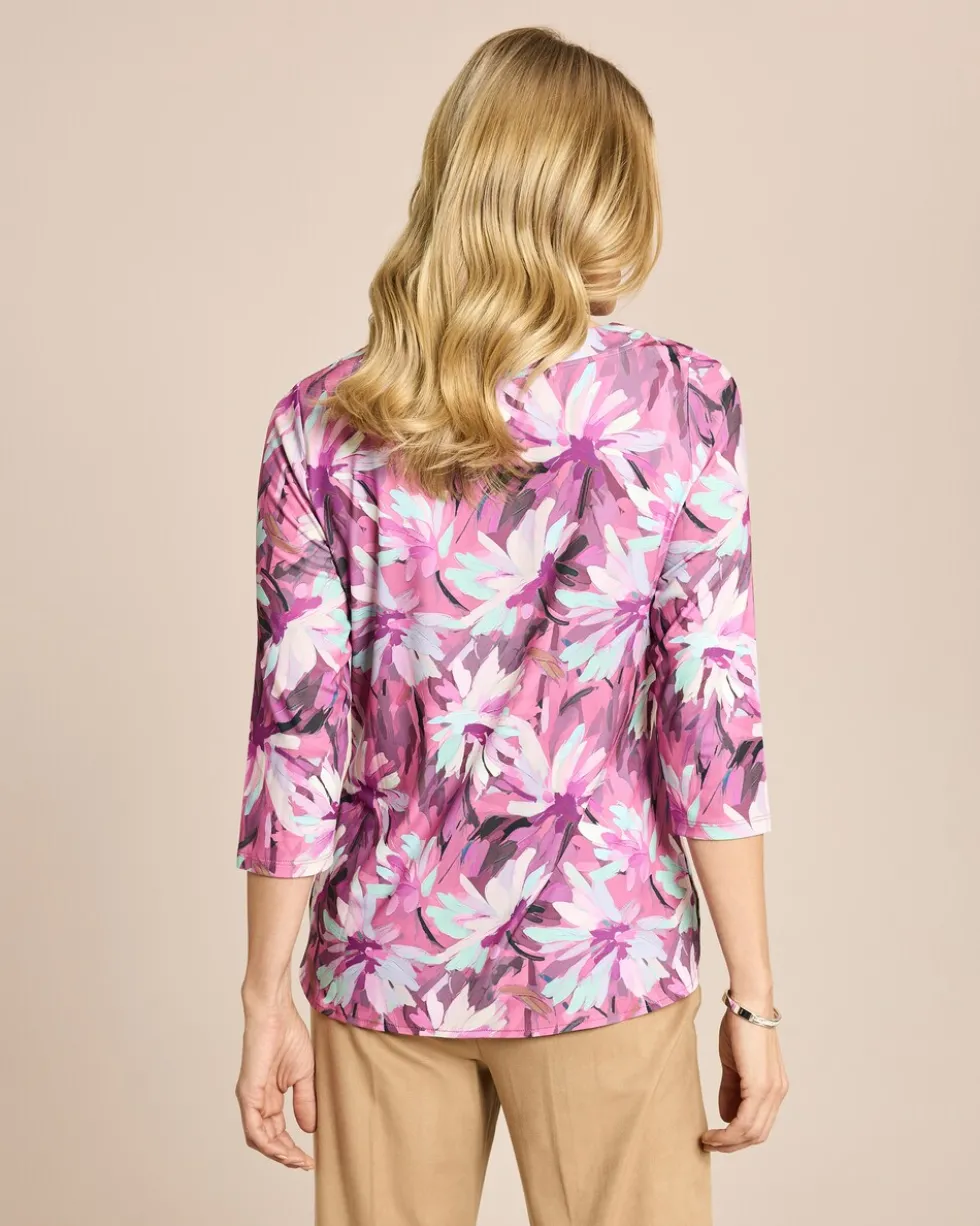 Shirt mit Blumendruck