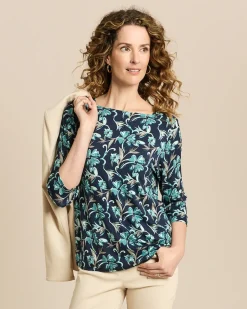 Shirt mit Blumendruck