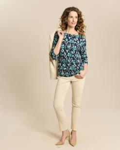 Shirt mit Blumendruck