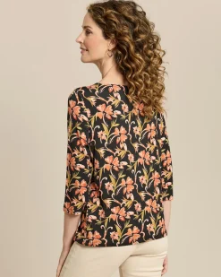 Shirt mit Blumendruck