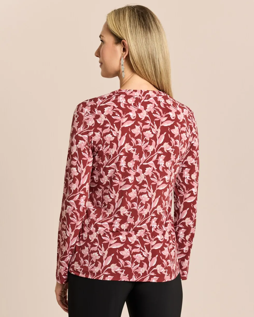 Shirt mit Blumendruck