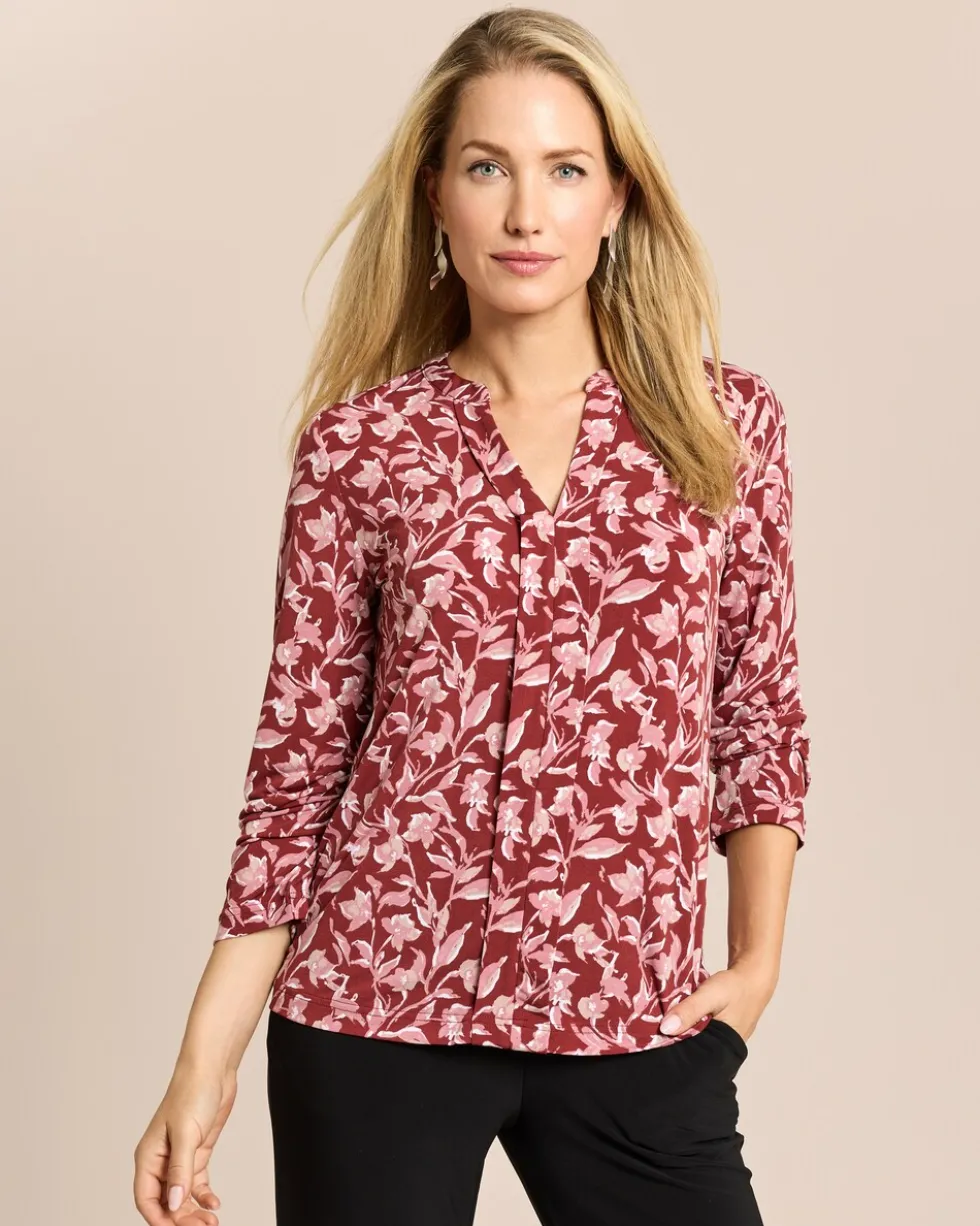 Shirt mit Blumendruck