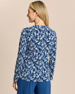 Shirt mit Blumendruck