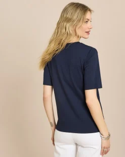 Shirt mit Brusttasche und Logo