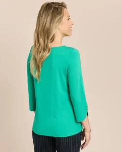 Shirt mit dekorativem 3/4-Arm