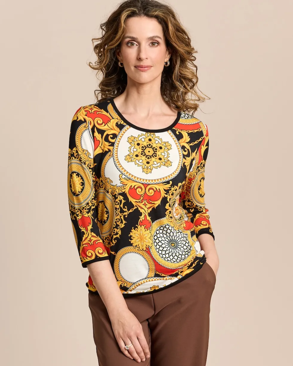 Shirt mit Druckmix