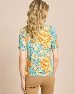 Shirt mit floralem Ornamentprint