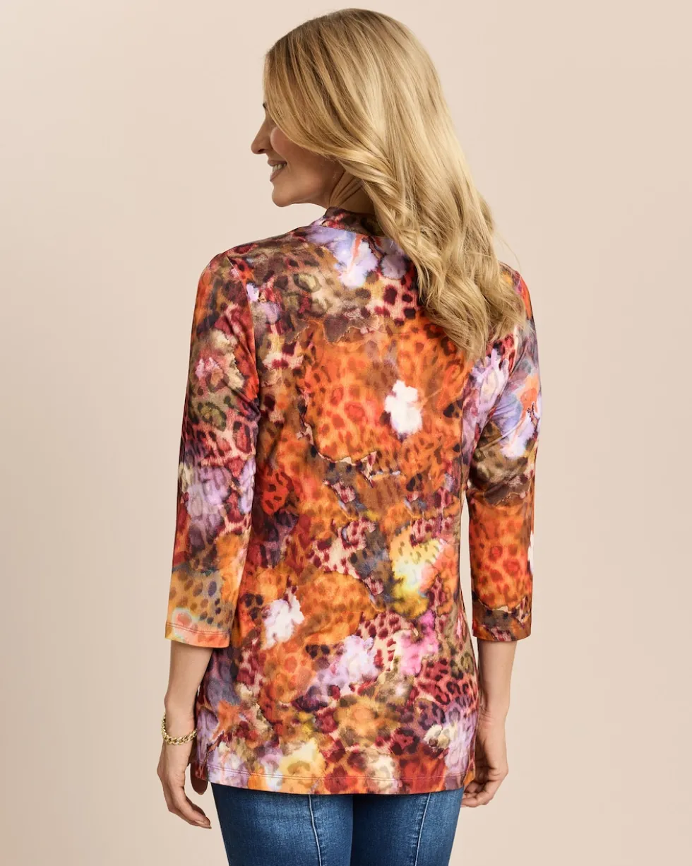 Shirt mit Kette