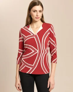Shirt mit Kettenprint