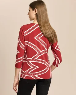 Shirt mit Kettenprint