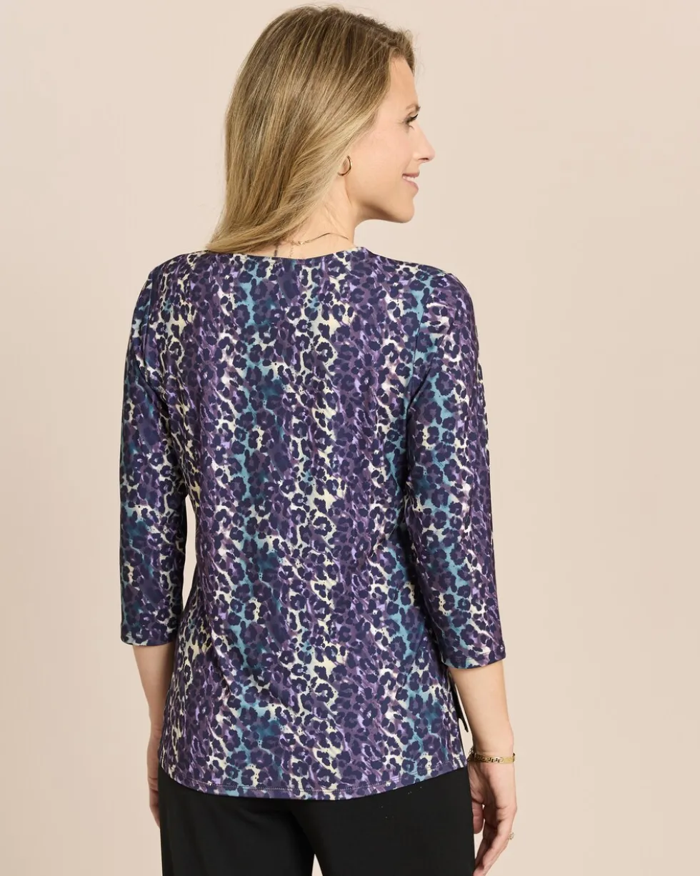 Shirt mit Leoprint