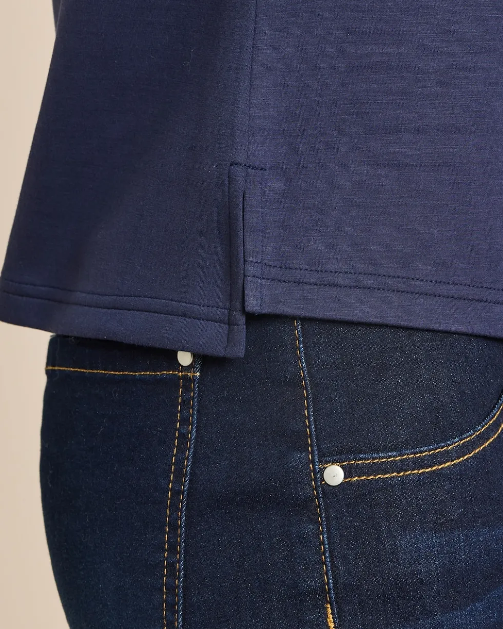 Shirt mit Metallgarn Detail