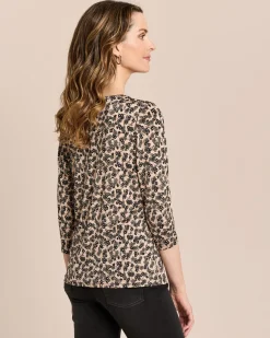 Shirt mit Millefleurs-Druck