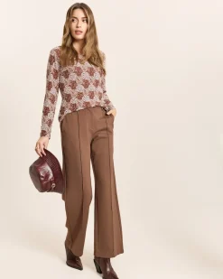 Shirt mit Natural-Print