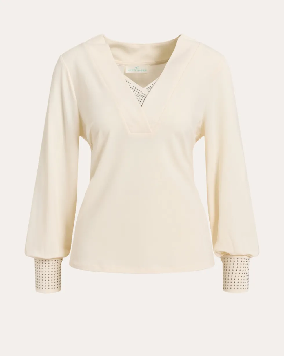 Shirt mit Nietendekoration