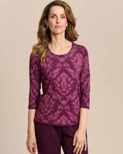 Shirt mit Ornamentdruck