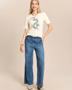 Shirt mit Pailletten-Motiv
