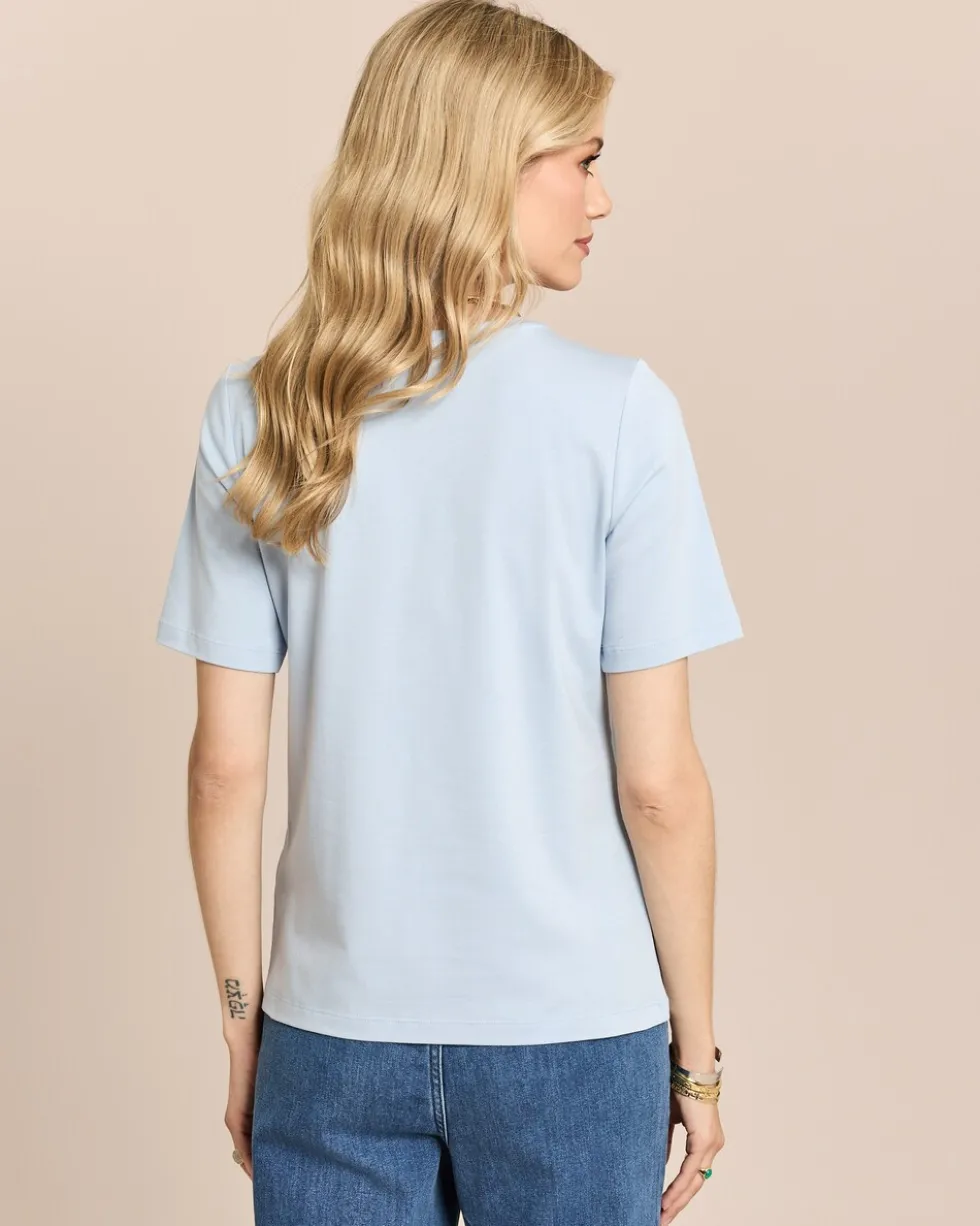 Shirt mit Pailletten-Motiv