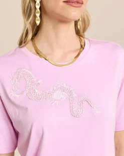 Shirt mit Pailletten-Motiv