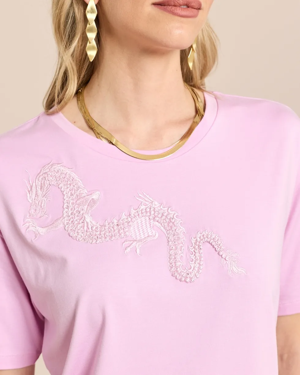 Shirt mit Pailletten-Motiv