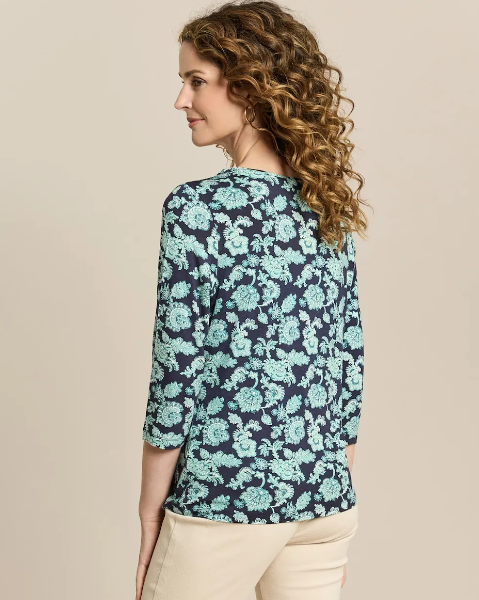 Shirt mit Paisley-Alloverdruck