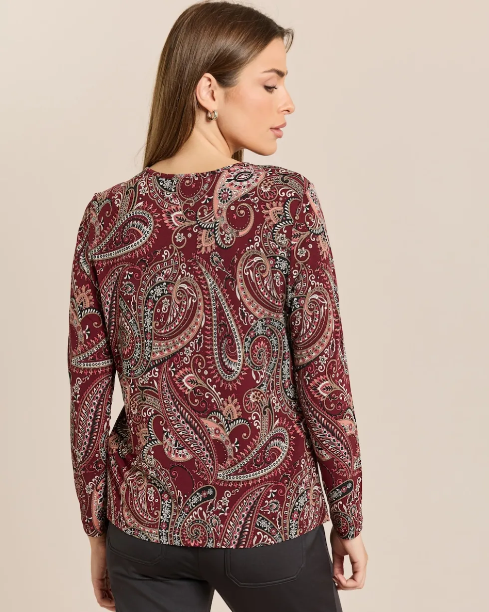 Shirt mit Paisley-Druck