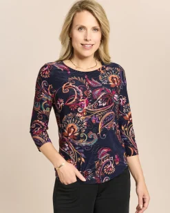 Shirt mit Paisleydruck