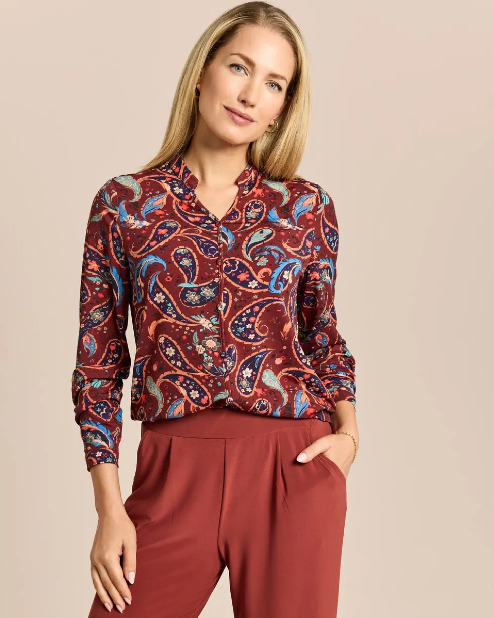 Shirt mit Paisleydruck