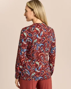 Shirt mit Paisleydruck