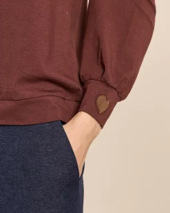 Shirt mit Polokragen