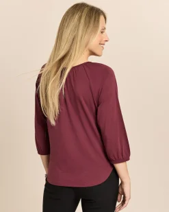 Shirt mit Raglanärmel