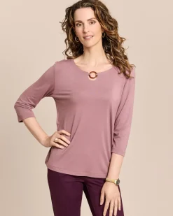 Shirt mit Ring-Accessoire