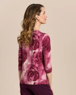 Shirt mit Rosendruck