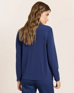 Shirt mit Schluppenelement