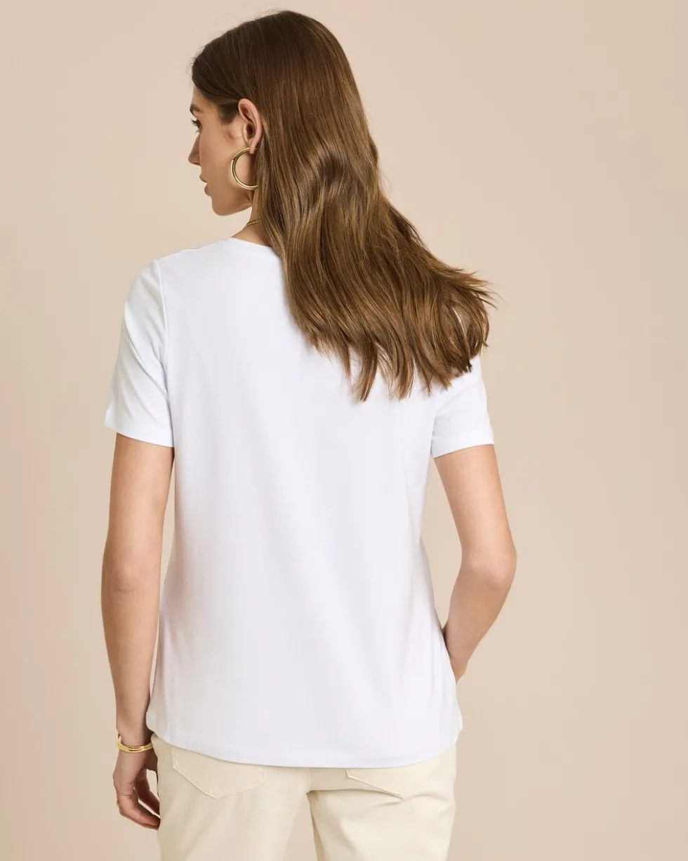 Shirt mit Stickerei