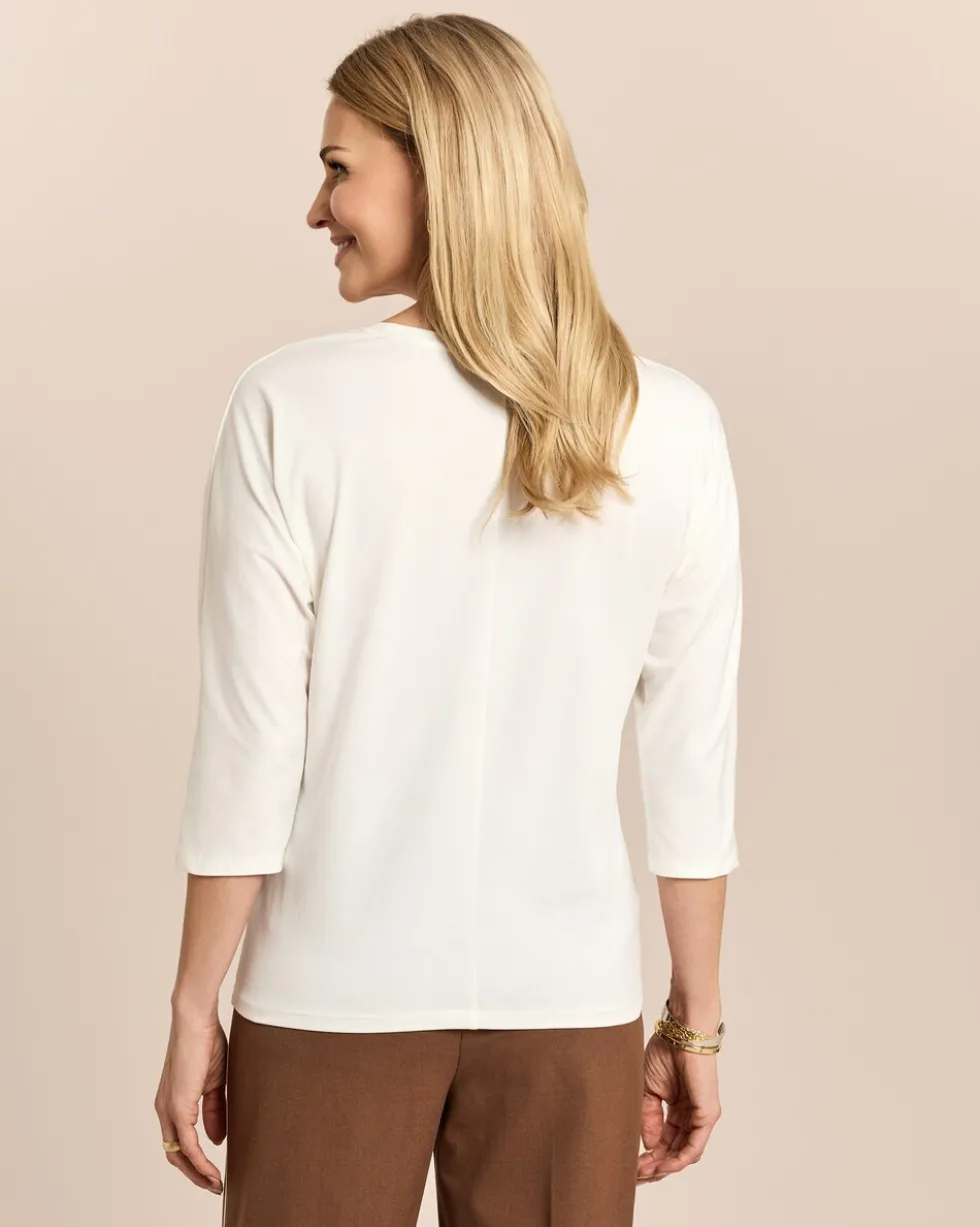Shirt mit Stickerei