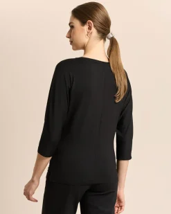 Shirt mit Strassverzierung