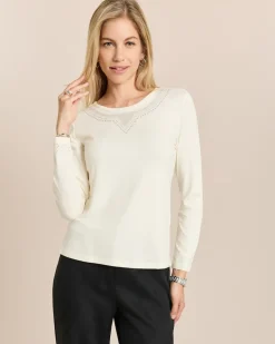 Shirt mit Strassverzierung