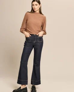Shirt mit tonalem Jacquard