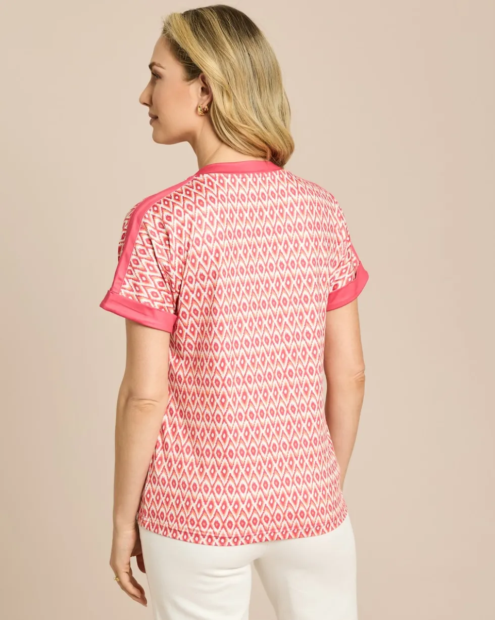 Shirt mit V-Ausschnitt