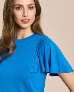 Shirt mit Volantarm