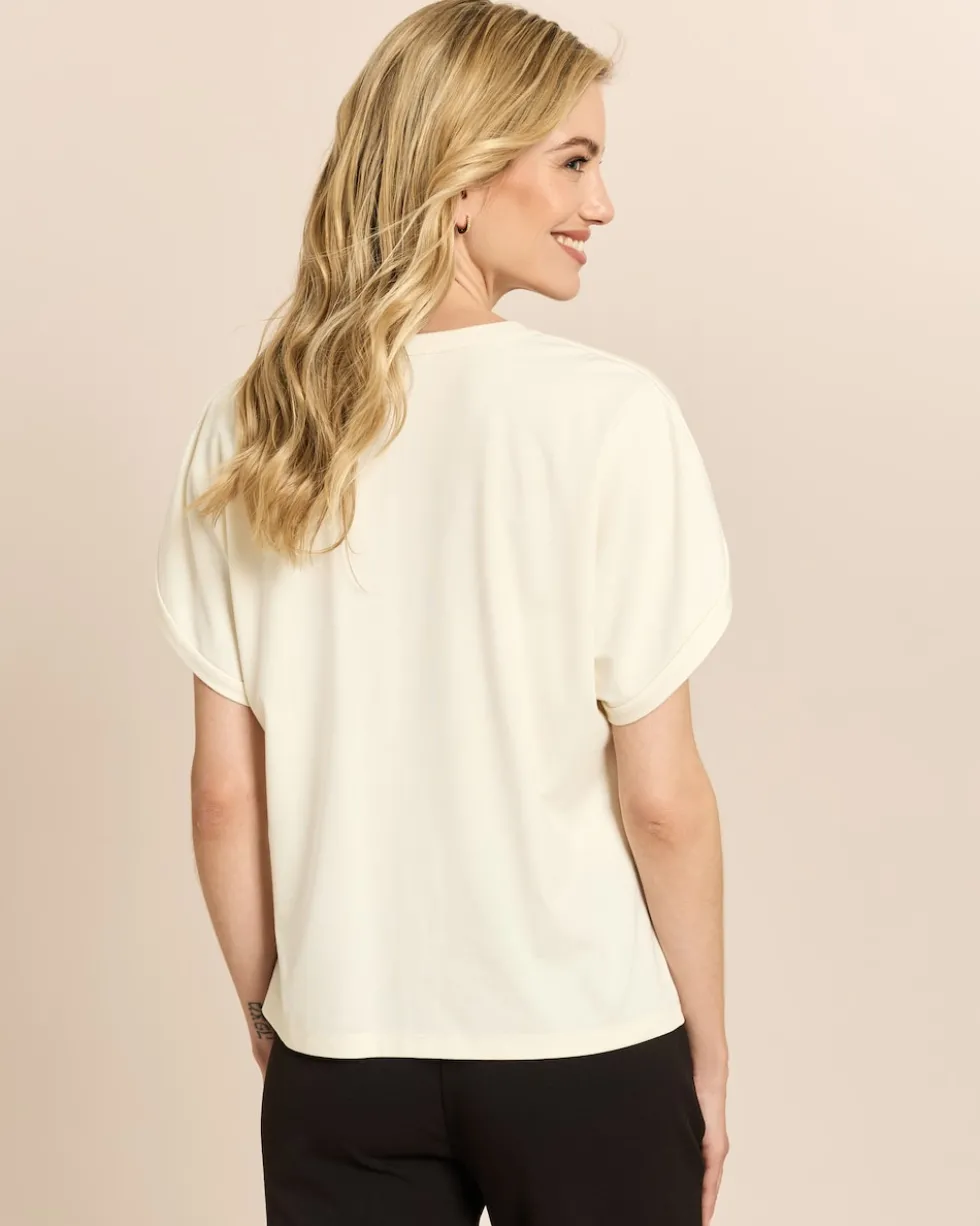 Shirt mit Zierleisten