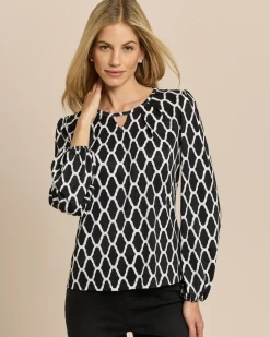 Shirt mit zweifarbigem Druck