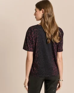 Shirt Oversized mit Alloverdruck