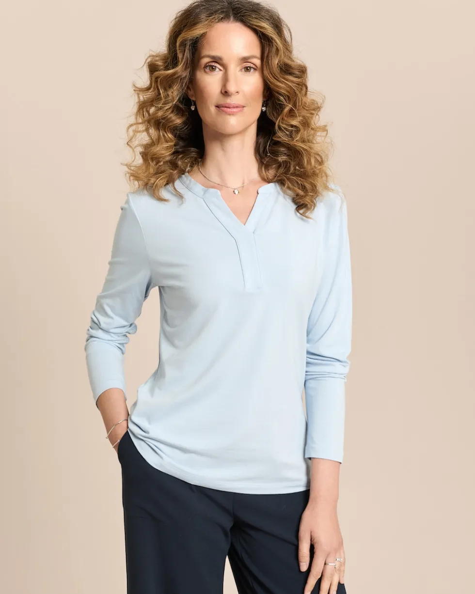 Shirt Tunika-Ausschnitt