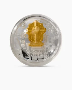 Silbermünze 3D Skulptur Petersdom 2025
